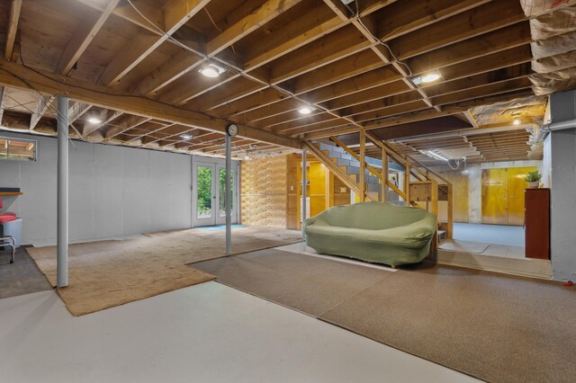 13 Seyah Rd, Shelburne, NH 03581 - basement featuring stairs
