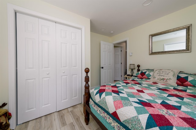 65 Glidden Rd, Croydon, NH 03773 - bedroom featuring a closet and light wood finished floors