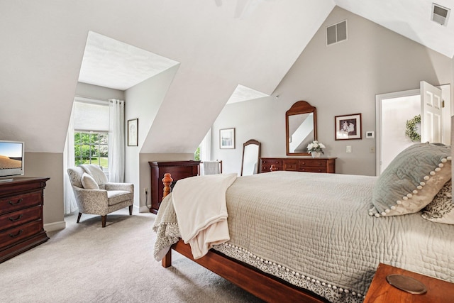27 Olde Common Dr, Atkinson, NH 03811 - bedroom featuring carpet and vaulted ceiling
