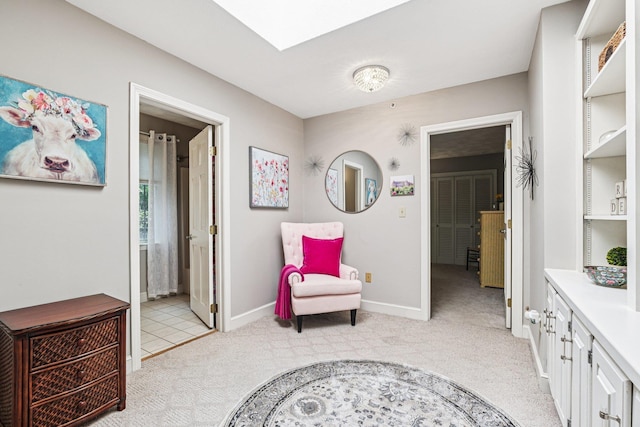 27 Olde Common Dr, Atkinson, NH 03811 - living area with light carpet and baseboards