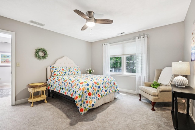27 Olde Common Dr, Atkinson, NH 03811 - carpeted bedroom featuring baseboards and a ceiling fan