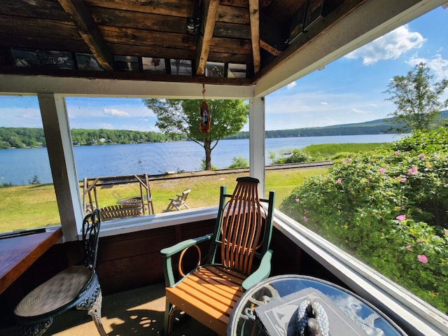 106 Nanas Ln, Concord, VT 05824 - balcony with a water view