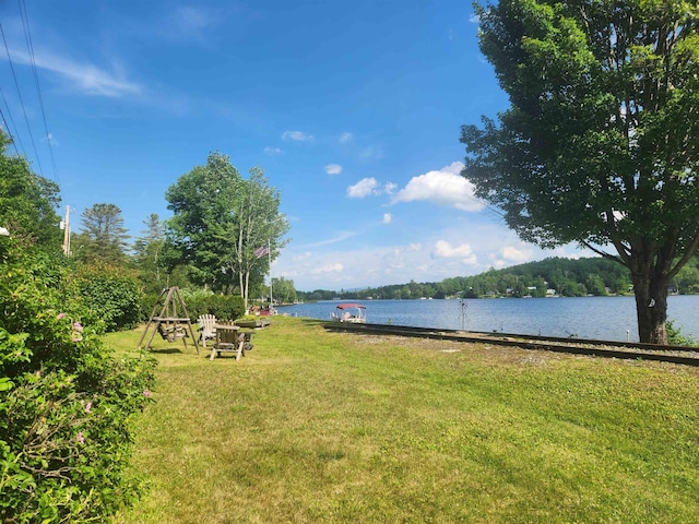 106 Nanas Ln, Concord, VT 05824 - view of grassy yard featuring a water view