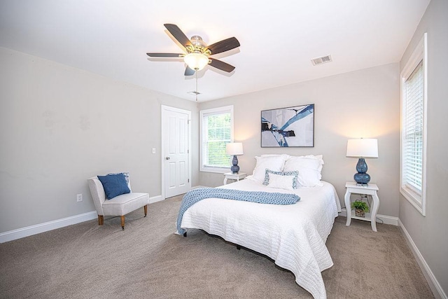 9 Marshall Rd, Kingston, NH 03848 - carpeted bedroom with a ceiling fan and baseboards