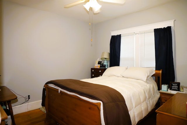 79 Wall St, Springfield, VT 05156 - bedroom with wood finished floors and ceiling fan