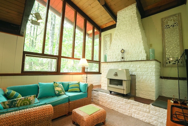 59 Langdorf St, Moultonborough, NH 03254 - sunroom / solarium with beam ceiling