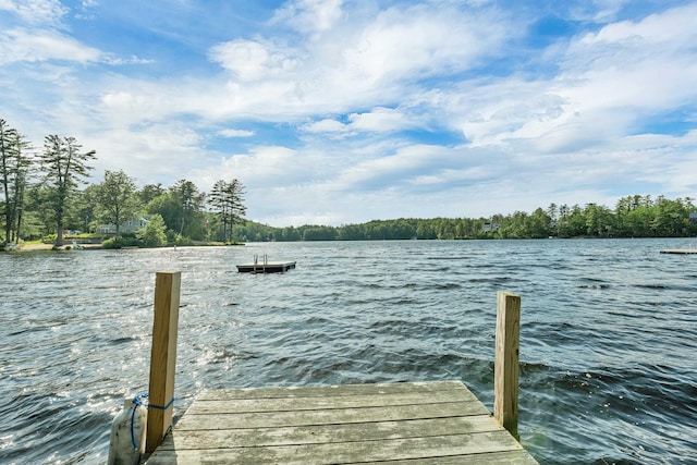 6 Cove Rd, Wakefield, NH 03830 - dock featuring a water view