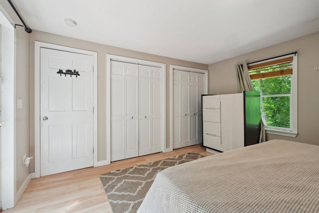 115 Blackwater Rd, Somersworth, NH 03878 - bedroom with two closets and light wood-type flooring