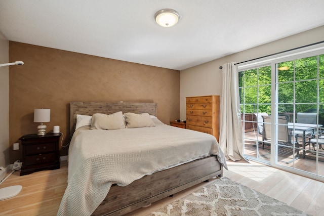 115 Blackwater Rd, Somersworth, NH 03878 - bedroom featuring light wood-style flooring and access to outside