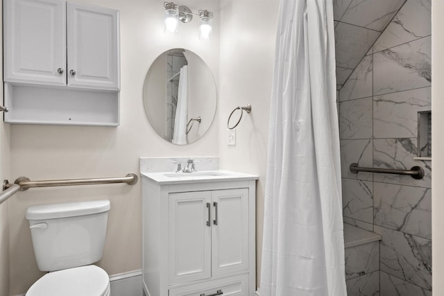 3 Essex St, Concord, NH 03301 - bathroom featuring vanity and curtained shower