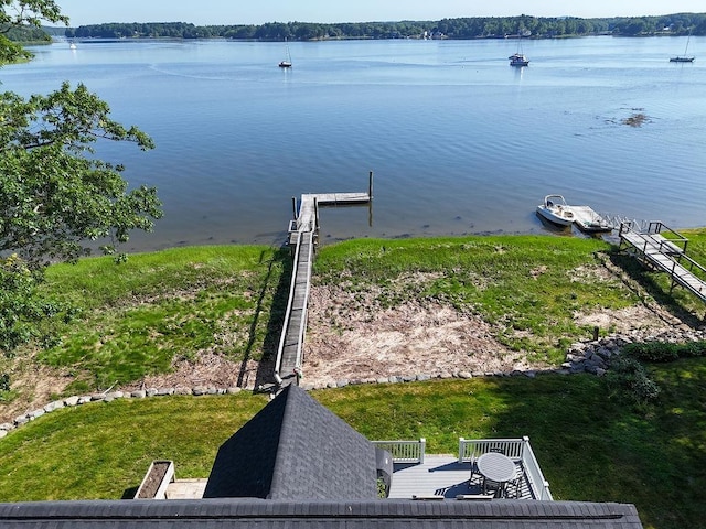 27 Wentworth Ter, Dover, NH 03820 - dock featuring a water view