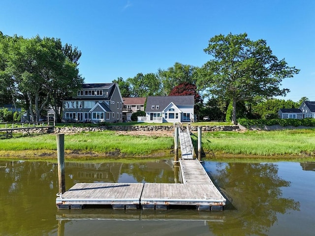 27 Wentworth Ter, Dover, NH 03820 - dock area featuring a water view