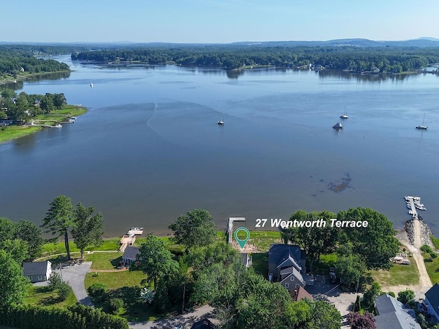 27 Wentworth Ter, Dover, NH 03820 - aerial view of a nearby body of water