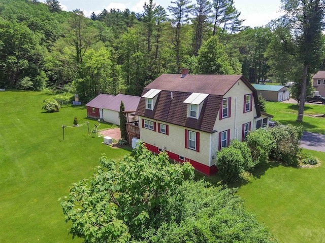 49 Bowker St, Claremont, NH 03743 - view of subject property featuring a forest