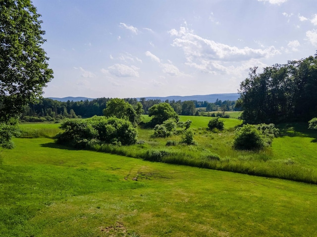 50 Lane Ridge Rd, Claremont, NH 03743 - view of grassy yard featuring a rural view