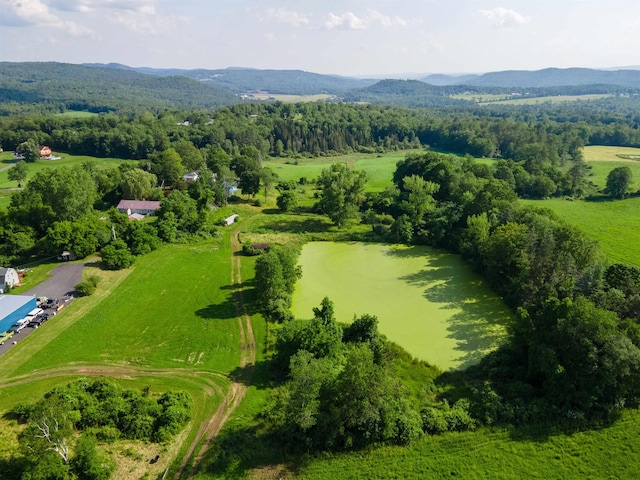 50 Lane Ridge Rd, Claremont, NH 03743 - bird's eye view of a mountainous background