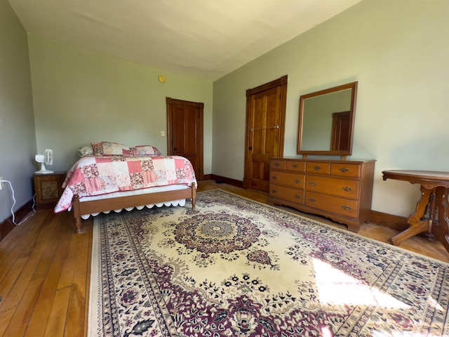50 Lane Ridge Rd, Claremont, NH 03743 - bedroom featuring hardwood / wood-style floors and baseboards