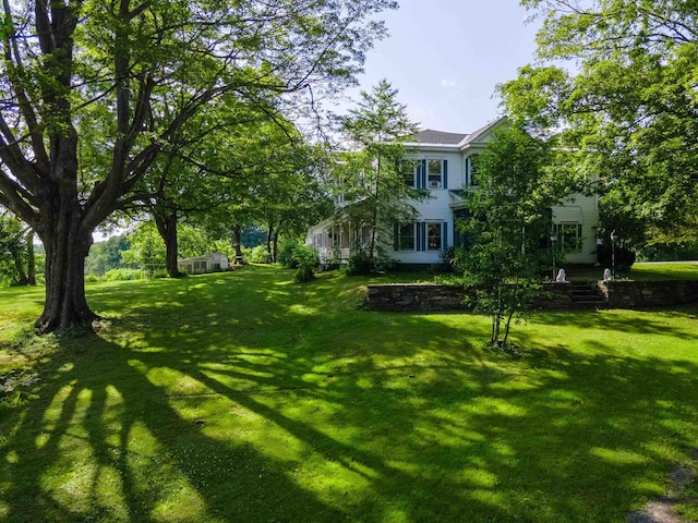 50 Lane Ridge Rd, Claremont, NH 03743 - view of green lawn