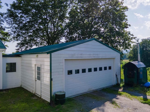 50 Lane Ridge Rd, Claremont, NH 03743 - view of detached garage