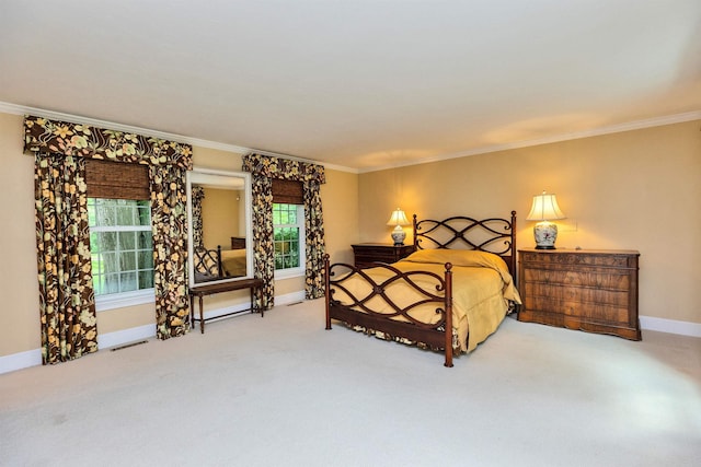 16 Storybrook Ln, Amherst, NH 03031 - carpeted bedroom with crown molding and baseboards