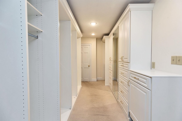 16 Storybrook Ln, Amherst, NH 03031 - hall featuring light carpet and recessed lighting