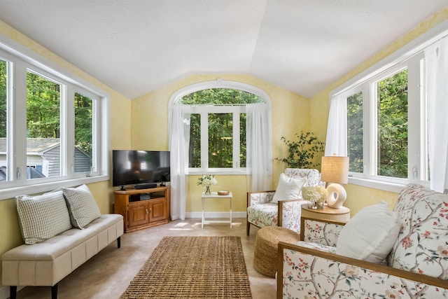 5 Cowin Rd, Merrimack, NH 03054 - living room featuring lofted ceiling