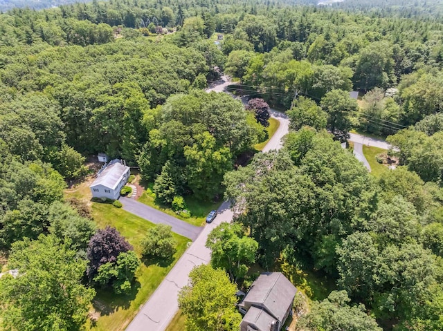 5 Cowin Rd, Merrimack, NH 03054 - drone / aerial view of a heavily wooded area