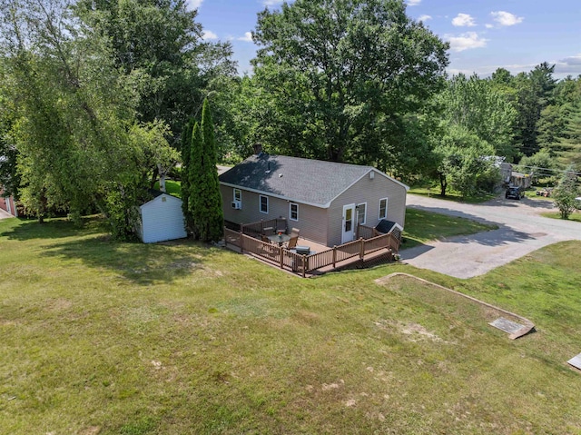 14 Anagance Ln, Wolfeboro, NH 03894 - view of subject property