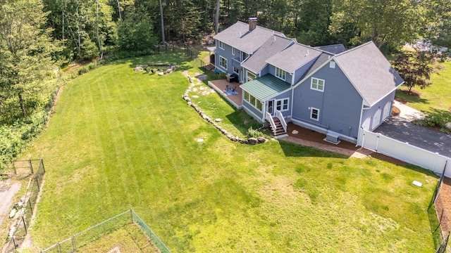 123 Stephen Dr, Goffstown, NH 03045 - aerial view of property and surrounding area
