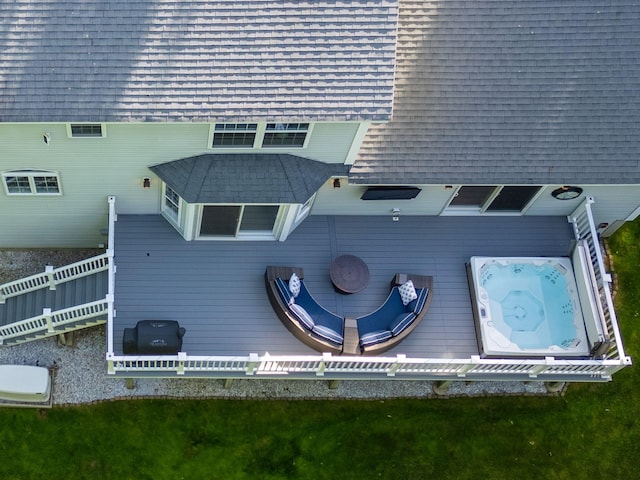 9 Deerhaven Dr, Exeter, NH 03833 - bird's eye view