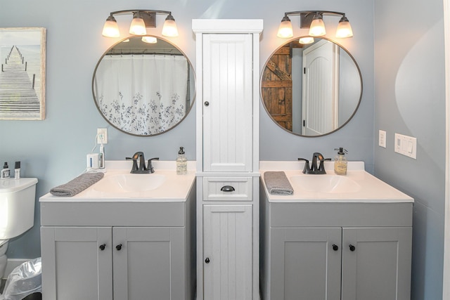 2129 E Conway Rd, Conway, NH 03813 - full bath featuring two vanities