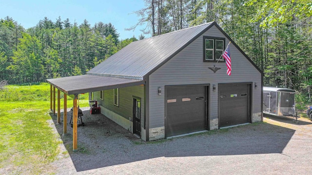 2129 E Conway Rd, Conway, NH 03813 - garage with a garage