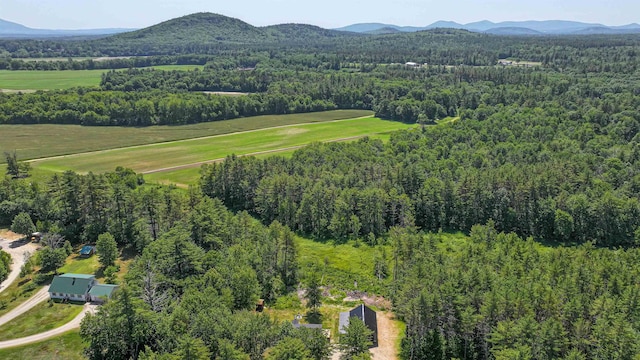 2129 E Conway Rd, Conway, NH 03813 - view of property location featuring a forest and mountains