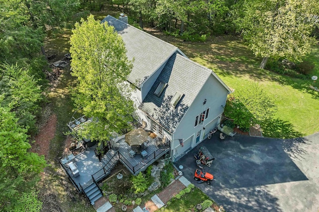 93 Birch Rd, Chester, NH 03036 - view from above of property