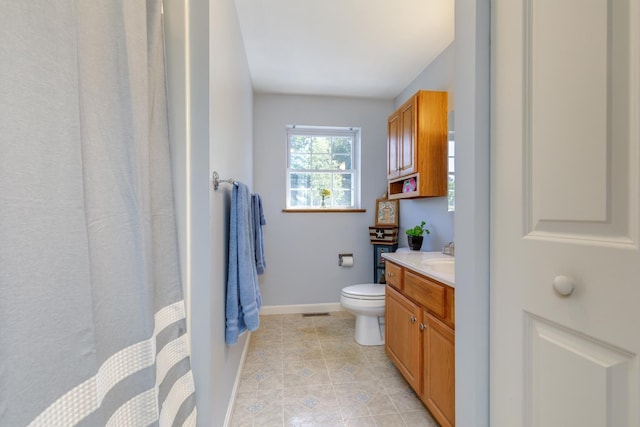 4 Lancer Ln, Danville, NH 03819 - bathroom with vanity and tile patterned flooring