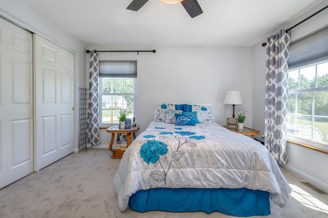 4 Lancer Ln, Danville, NH 03819 - carpeted bedroom featuring baseboards and ceiling fan
