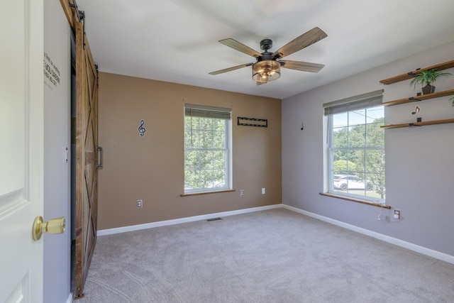 4 Lancer Ln, Danville, NH 03819 - carpeted spare room featuring plenty of natural light and ceiling fan