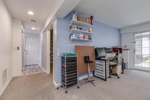 4 Lancer Ln, Danville, NH 03819 - office with carpet floors and recessed lighting
