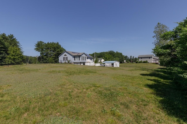 4 Lancer Ln, Danville, NH 03819 - view of yard with a storage shed
