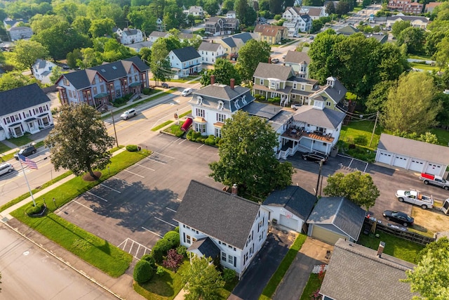71 Hill St, Dover, NH 03820 - aerial perspective of suburban area