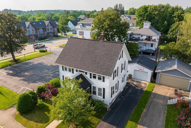 71 Hill St, Dover, NH 03820 - aerial perspective of suburban area