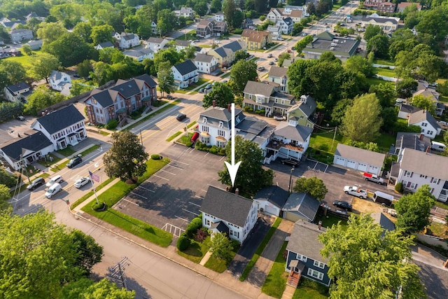 71 Hill St, Dover, NH 03820 - aerial perspective of suburban area