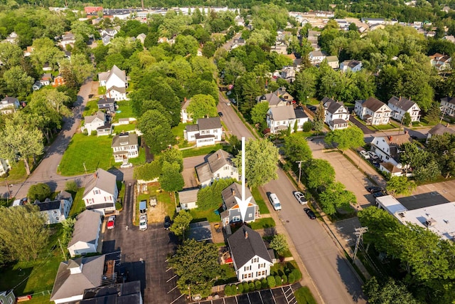 71 Hill St, Dover, NH 03820 - aerial perspective of suburban area