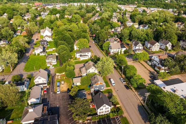 71 Hill St, Dover, NH 03820 - aerial overview of property's location featuring nearby suburban area