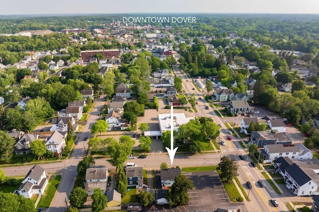 71 Hill St, Dover, NH 03820 - aerial perspective of suburban area