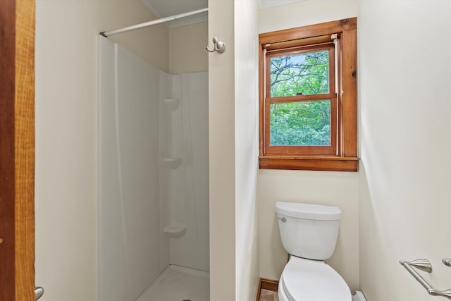 147 Durham Point Rd, Durham, NH 03824 - full bathroom with toilet and a stall shower