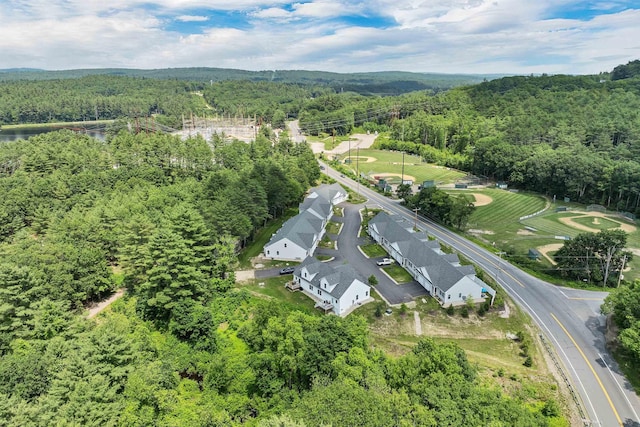 8C Villa Ln, Goffstown, NH 03045 - drone / aerial view of a heavily wooded area