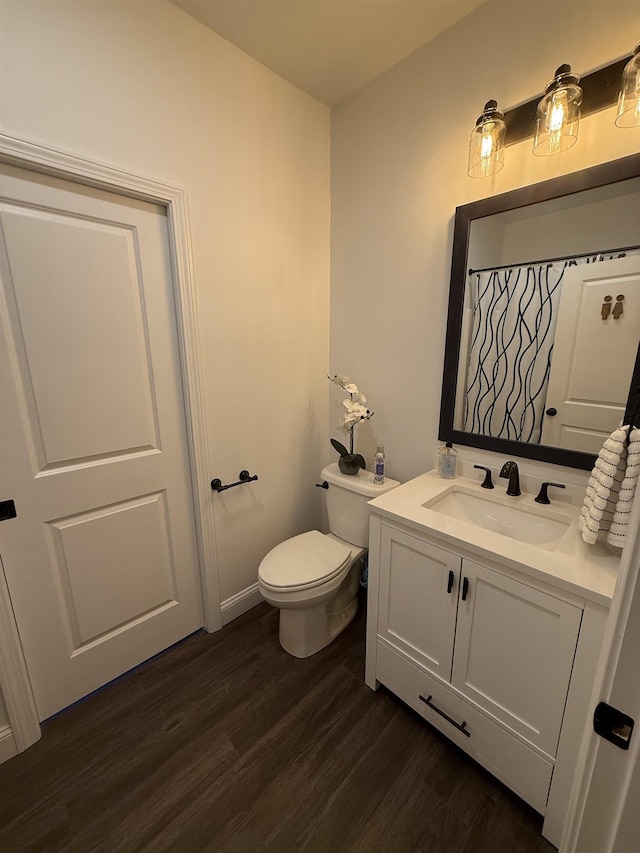 3800 Province Lake Rd, Wakefield, NH 03830 - bathroom with wood finished floors and vanity