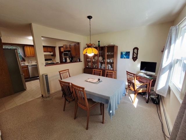 6 Cypress Ln, Essex, VT 05452 - dining area featuring plenty of natural light and light carpet