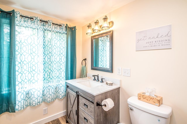 30 Thoreau Trl, Wakefield, NH 03830 - bathroom with vanity and wood finished floors